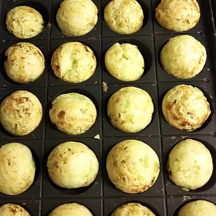 幼児も食べられる!薄味のたこ焼き(たこ焼き粉不要)